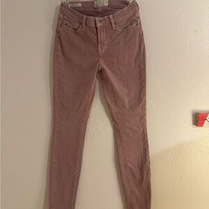 Lucky Brand Blush Pink Skinny Jeans
